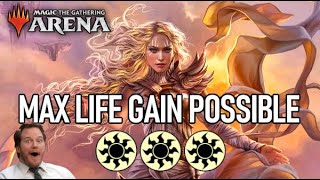 ONLY 1 DROPS THE DECK 74% Win Rate is BROKEN - Mono White Lifegain - MTG Historic