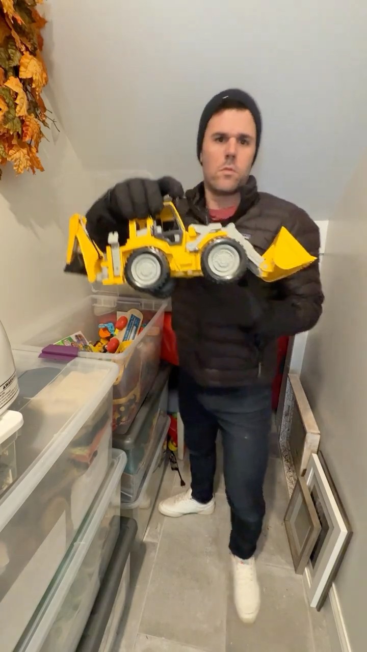 If people did everything using toys.