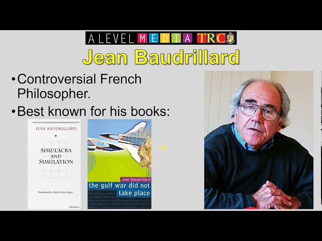 Simulacra and simulation, Jean Baudrillard, UGC NET English