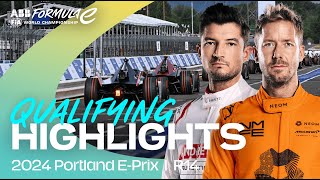 Who landed Pole in Portland!? 🇺🇸 | Hankook Portland E-Prix Qualifying Highlights