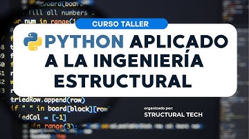 Python aplicado a la Ingeniería Estructural