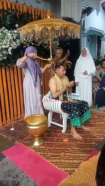 Prosesi Siraman di kediaman calon pengantin pria part.1 #shorts