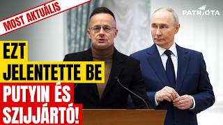 RENDKÍVÜLI! Mit mondott Putyin Szijjártónak az ukrán háborúról és a magyar hadifoglyokról?