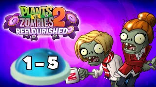 Plants Vs. Zombies 2 Reflourished: Zcorp Invades Levels 1-5