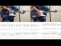 ELLEGARDEN Dance In A Circle ギター 弾いてみた TAB譜付
