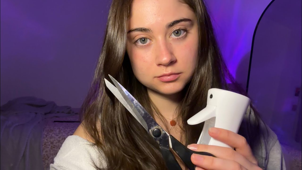 ASMR haircut