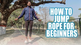 How To Jump Rope For Beginners Fitness Forever Deepak Soren