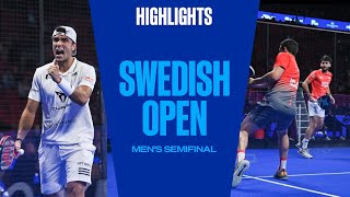 Men's Semifinal Highlights Galán/Lebrón Vs Campagnolo/Garrido Swedish Padel Open 2022