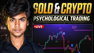 Live Crypto & Gold Psychological Trading 18 June || #bitcoin #ethereum #cryptotrading #gold