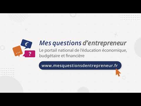 Présentation du portail Mesquestionsdentrepreneur.fr en 1min30