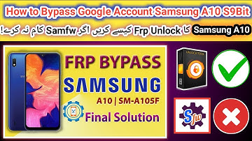 Samsung A10 (A105f) FRP unlock final solution done by unlock tool android 11 | TECH City | 2023