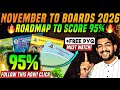 NOVEMBER से पढ़कर 95% कैसे लायें | Board exam class 10th 2026 | 2026 board exam ki taiyari kaise kare