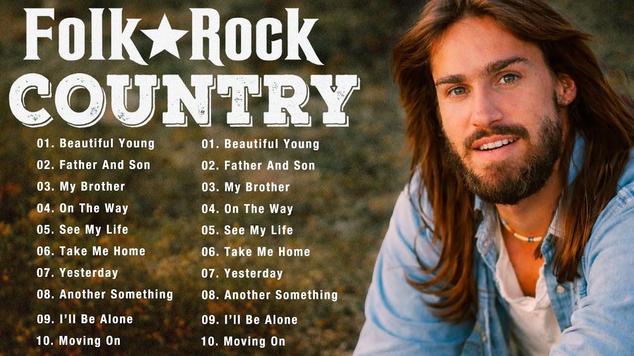 American Folk Songs 💎 Folk Songs Of The 60s 70s 80s 🔔 Classic Country Music