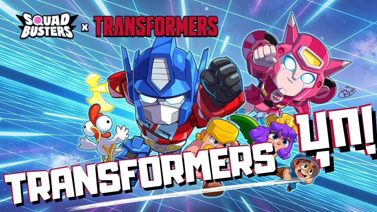 Transformers บุก Squad Busters ! 🤖🧊 | amSiNE × Squad Busters