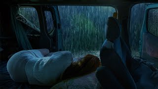 Lulled you to sleep in a camping car with raindrops outside the window -  Rain sounds for sleeping