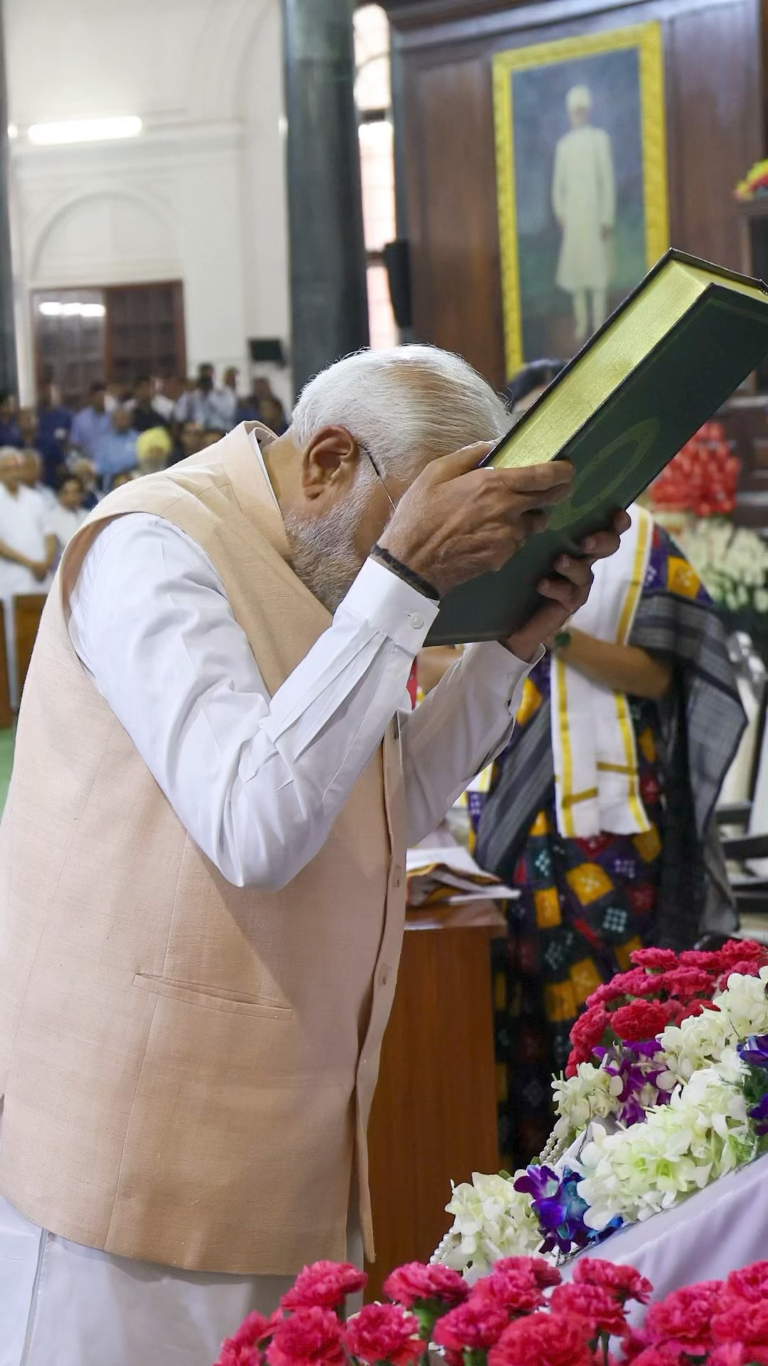PM Modi's respect for India's Constitution | 75 years of Indian Constitution | #shorts
