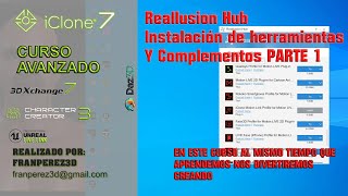 iClone7 &amp; Character Creator3 Instalación (parte 1)