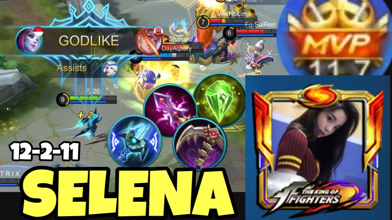 FLASH HIGHLIGHTS ⚡️| TOP GLOBAL SELENA GAMEPLAY | BEST BUILD 2020 | Mobile Legends | Hulda Gaming