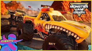 Monster Jam ADVENTURE | Spying on EL TORO LOCO with STONE CRUSHER to Help GRAVE DIGGER | Ep #13