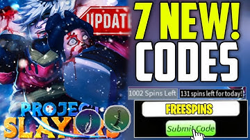 ⚠️FINALLY⚠️PROJECT SLAYERS CODES - CODES FOR PROJECT SLAYERS -  ROBLOX PROJECT SLAYER CODES