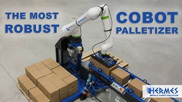 Robust Cobot Palletizer | Hermes featuring FANUC CRX-25iA