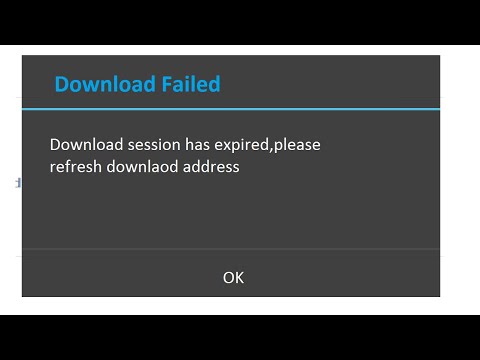 XDM how to fix Download session has expired