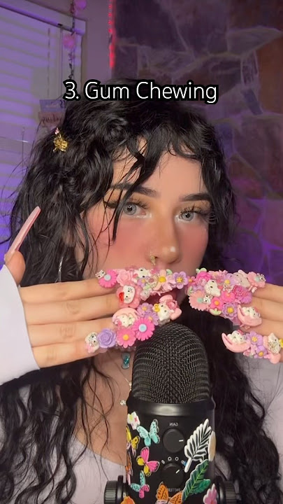5 Underrated ASMR triggers🥴👀🔥 #asmrtingles #asmr #longnailsasmr