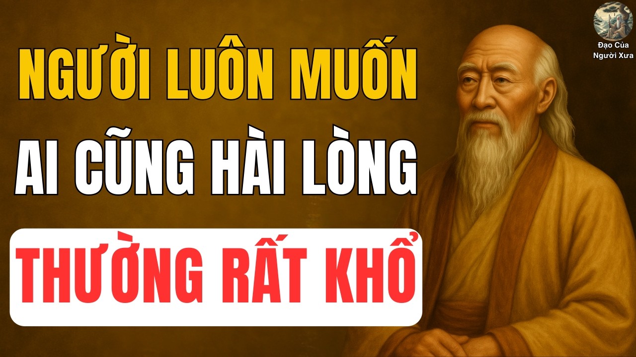CỔ NHÂN DẠY: Người Sợ Bị Ghét Thường Sống Rất Mệt