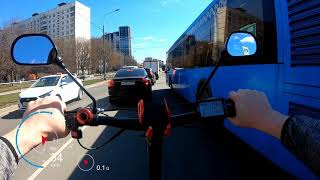 ТЕСТ-ДРАЙВ работа-дом-работа. Электросамокат Kugoo G-Booster ТЕСТ-ДРАЙВ работа-дом-работа. Электросамокат Kugoo G-Booster