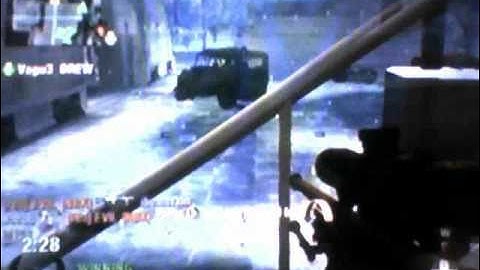 Call of Duty: Black ops (Wii) online tdm (15) L96A1 insane gameplay