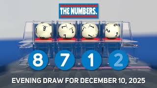 RI Lottery Evening 12/10/2025