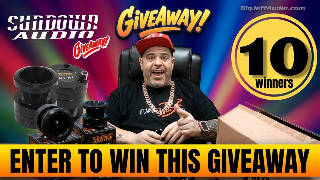 WIN FREE Sundown Audio GTR1 Super Tweeters, 10 Winners, Enter Now