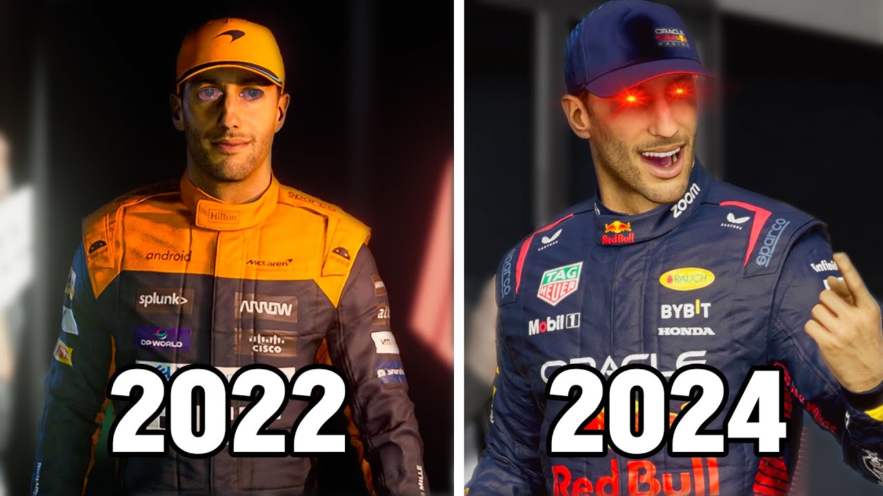 I Made Daniel Ricciardo a Formula 1 World Champion