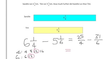 Fractions Lesson 9: Word problems with fractions