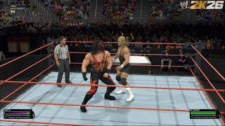 WWE 2K26 - Kane vs. Curt Hennig | Raw (2002)
