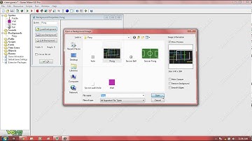 How to make a simple pong game in game maker 8 part 1