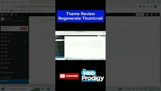 Regenerate Thumbnail Theme Review