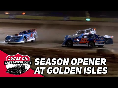 2023 Season Opener | Lucas Oil Late Model Dirt Series at Golden Isles