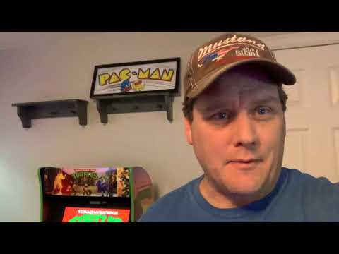 Costco Super Pac-man arcade 1up from A Middle Aged Opinion