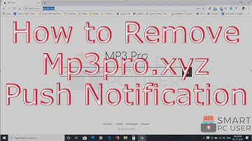 How to Remove Mp3pro.xyz Pop-up Notifications (Chrome & Firefox)