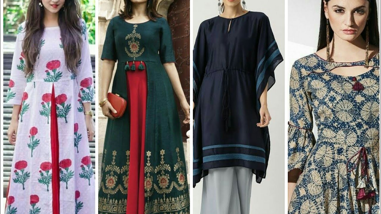 Latest Stylish Pakistani Kurti designer ladies Fashion - YouTube