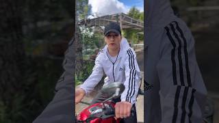 Ben Motor Sürersem Annemin Tepkisi #eğlence #komedi  #motor #anne