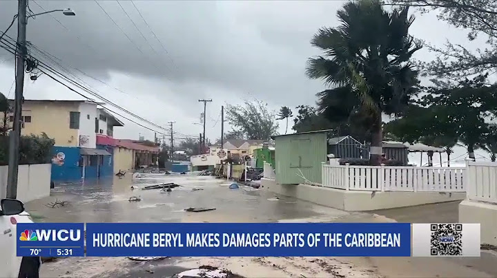 WOW Video: Hurricane Beryl Makes Landfall