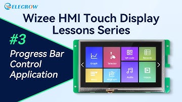 Wizee HMI Display Lesson 3:  Software Progress Bar Control Application