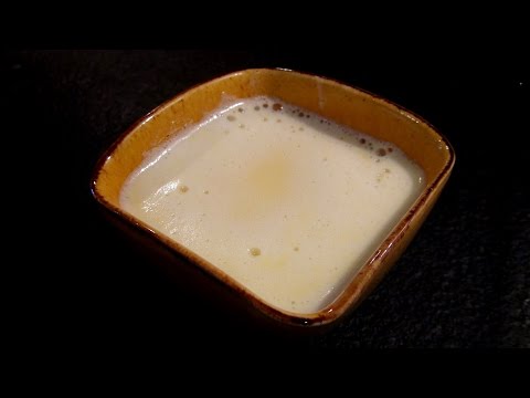 Recette de la crème anglaise