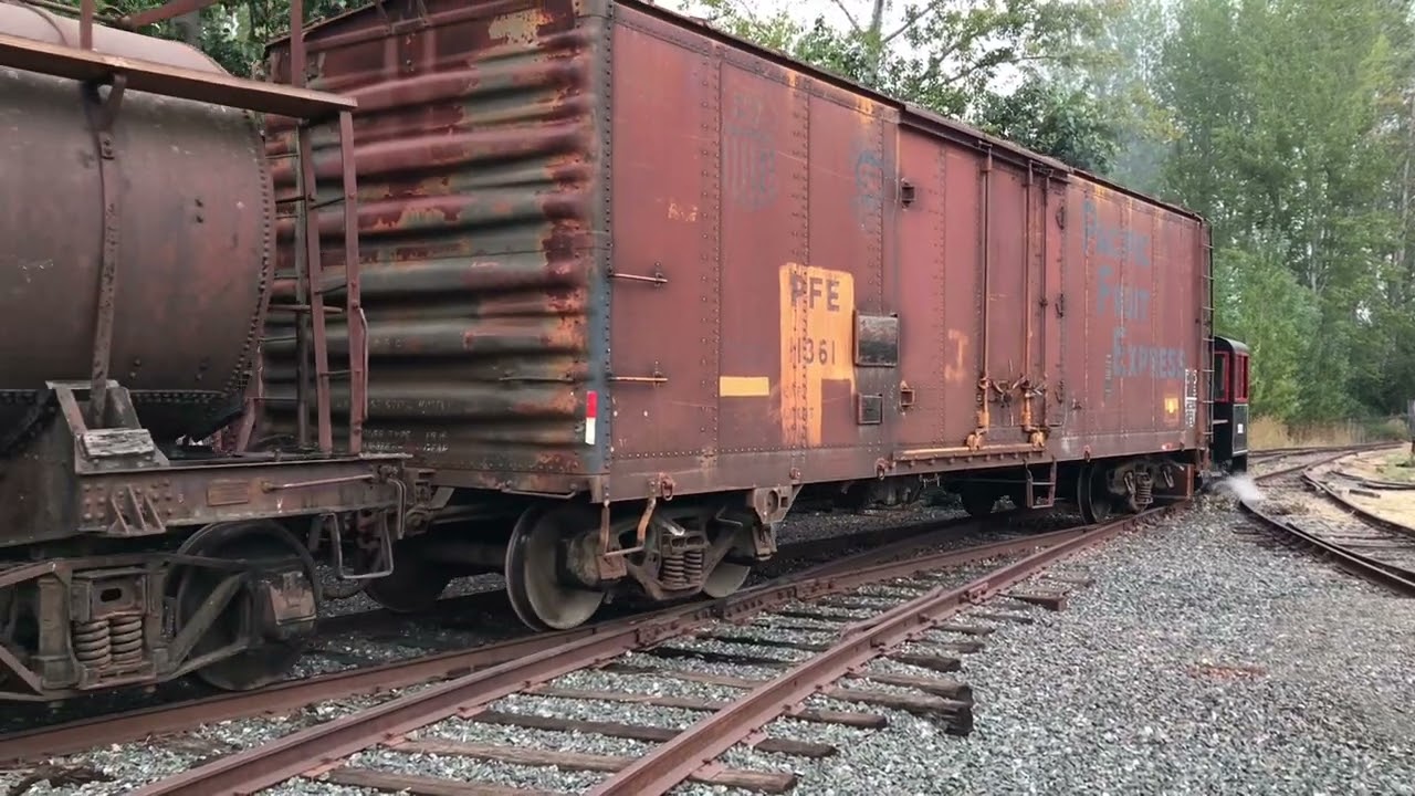 Mountain Quarries No.202 steam locomotive switching at Roots of Motive Power