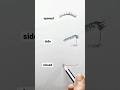 How To Draw A Closed Side Open Eyelashes Shortsvideo Eyes Shorts Drawing Tiktok