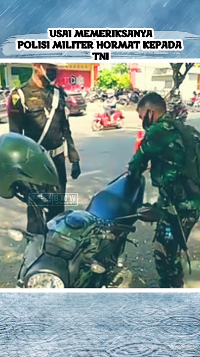 INILAH MOMEN POLISI MILITER TILANG TNI #tni #polisimiliter #viralshort #kopassus #tentara #army