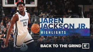 Jaren Jackson Jr. Highlights | Memphis Grizzlies vs. Milwaukee Bucks