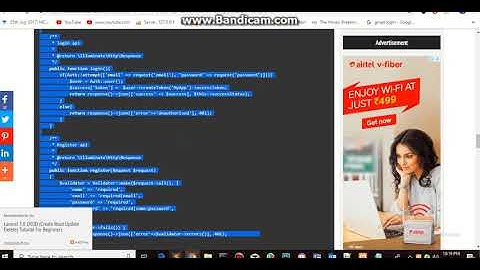 part-17 Android app frontend&backend Testing login and register || by Techies Time